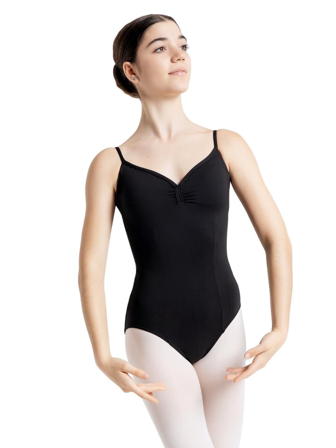 Capezio: Meryl Camisole Leotard w/ BraTek2 - Adult, Color: Black, Size: XS