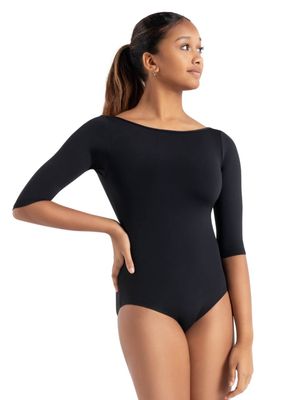 Capezio: Boatneck 3/4 Sleeve Leotard - Adult