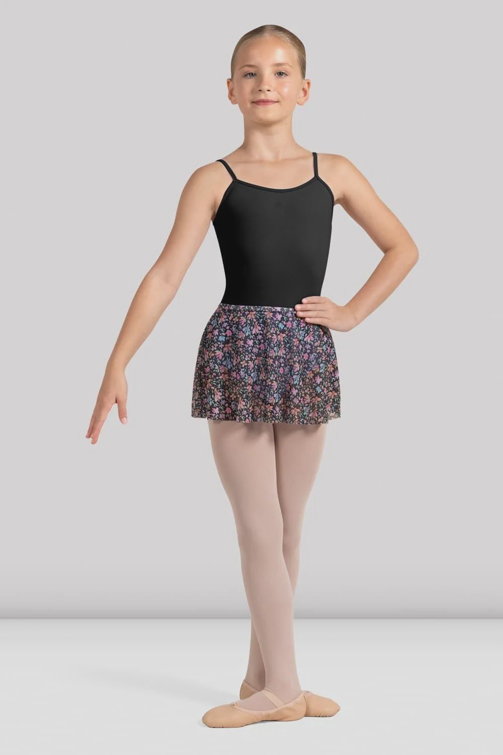 Bloch: Floral Printed Skirt - Youth, Color: Rainbow Daisy, Size: Youth XS/SM