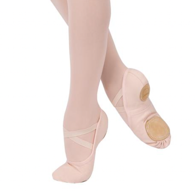 Nikolay: DreamStretch Low Cut Canvas Ballet Slipper - Youth