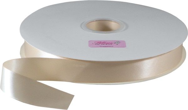 Pillows for Pointes: Roll of Double Face Satin Ribbon - Cut In Store, Color: Euro Pink