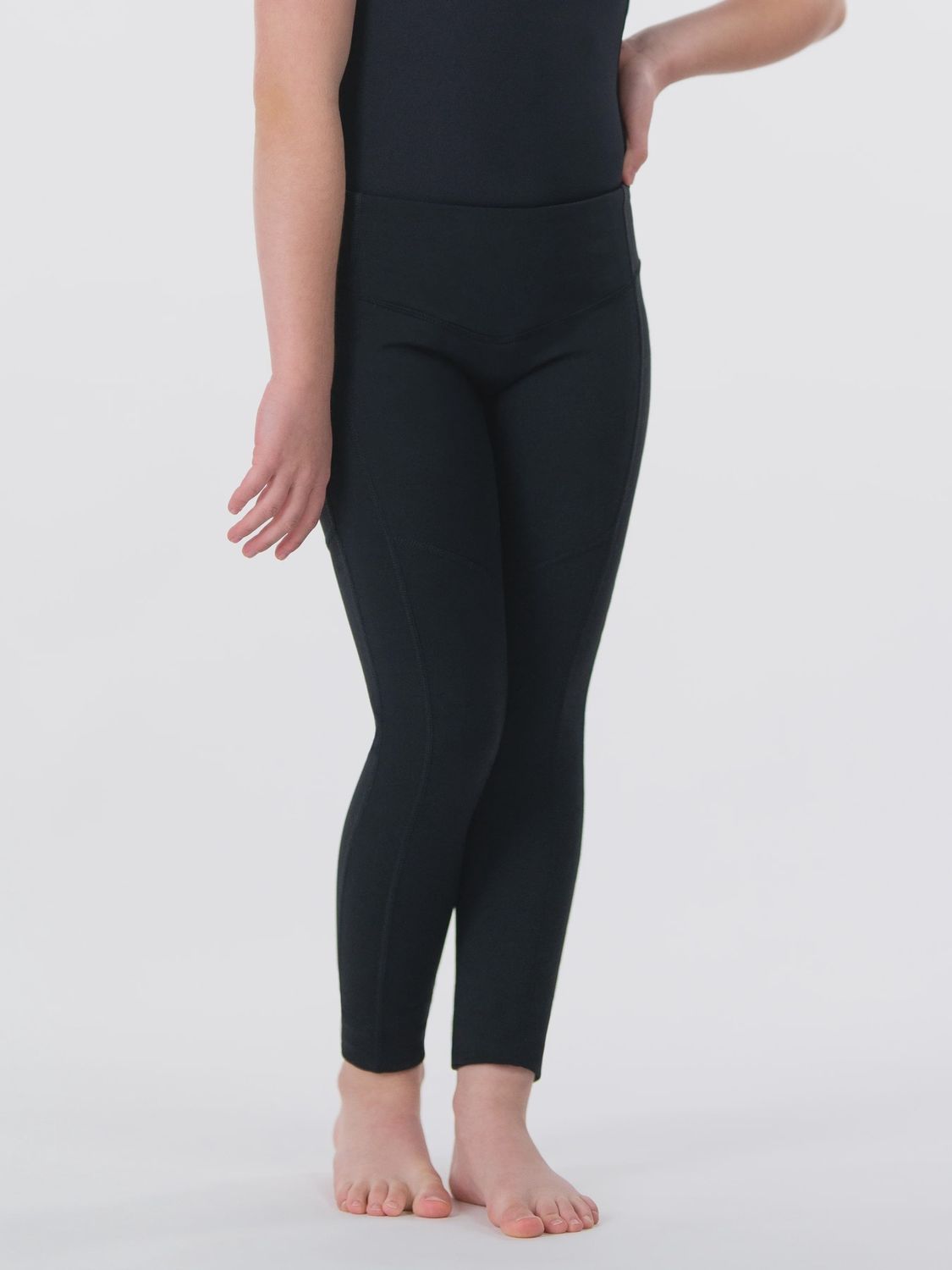 Suffolk: Yoga Pant with Pockets - Child, Color: Black, Size: Child Small