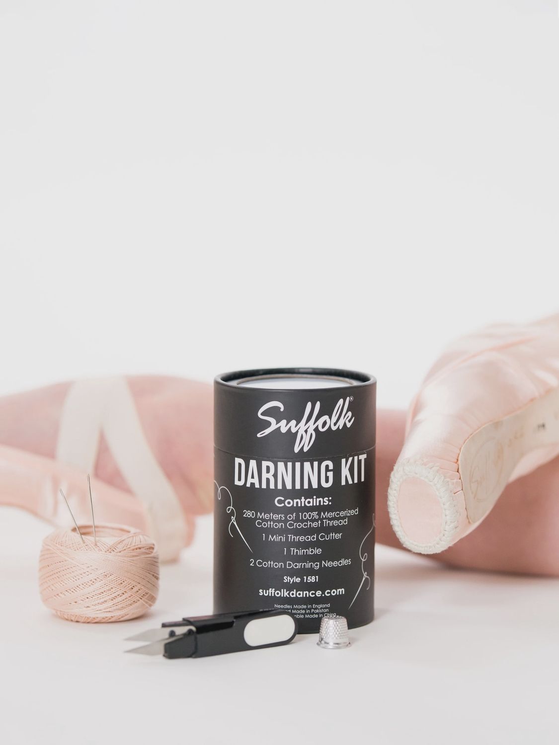 Suffolk: Darning Kit, Color: Pink