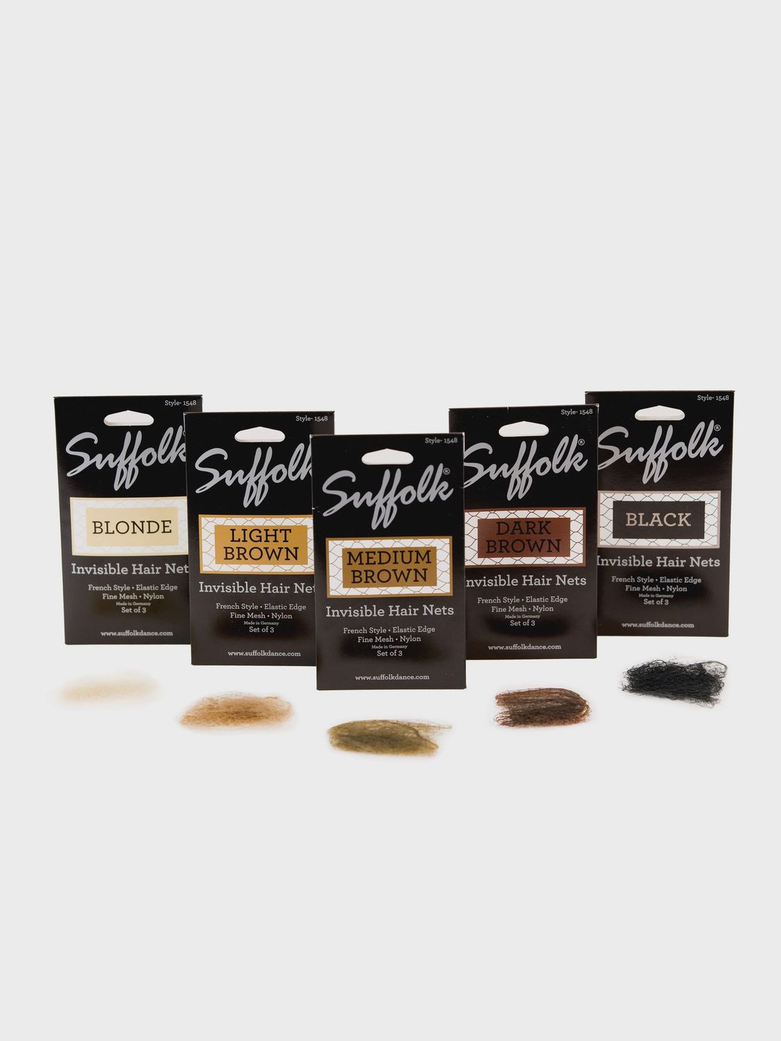 Suffolk: Hair Nets, Color: Black