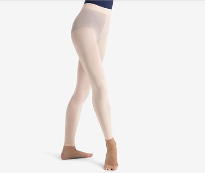 Capezio: Footless Tight w/ Self Knit Waist Band - Adult