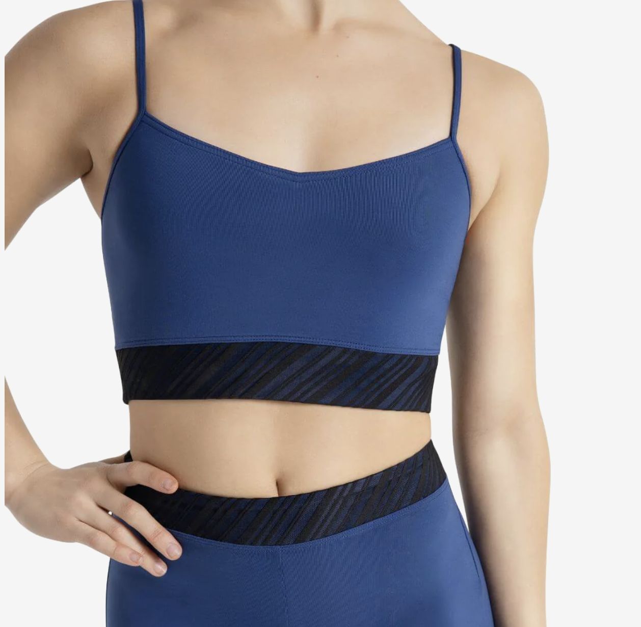 Capezio: Metro Moves Toronto Bra Top - Adult, Color: Twilight Blue, Size: Small