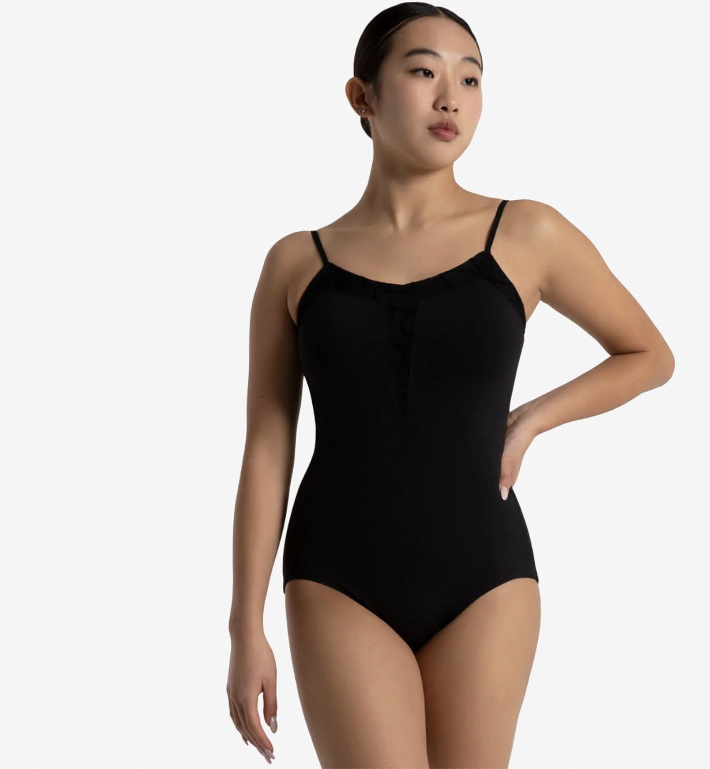 Capezio: Majestic Lines Cleo Leotard - Adult, Color: Black, Size: Large