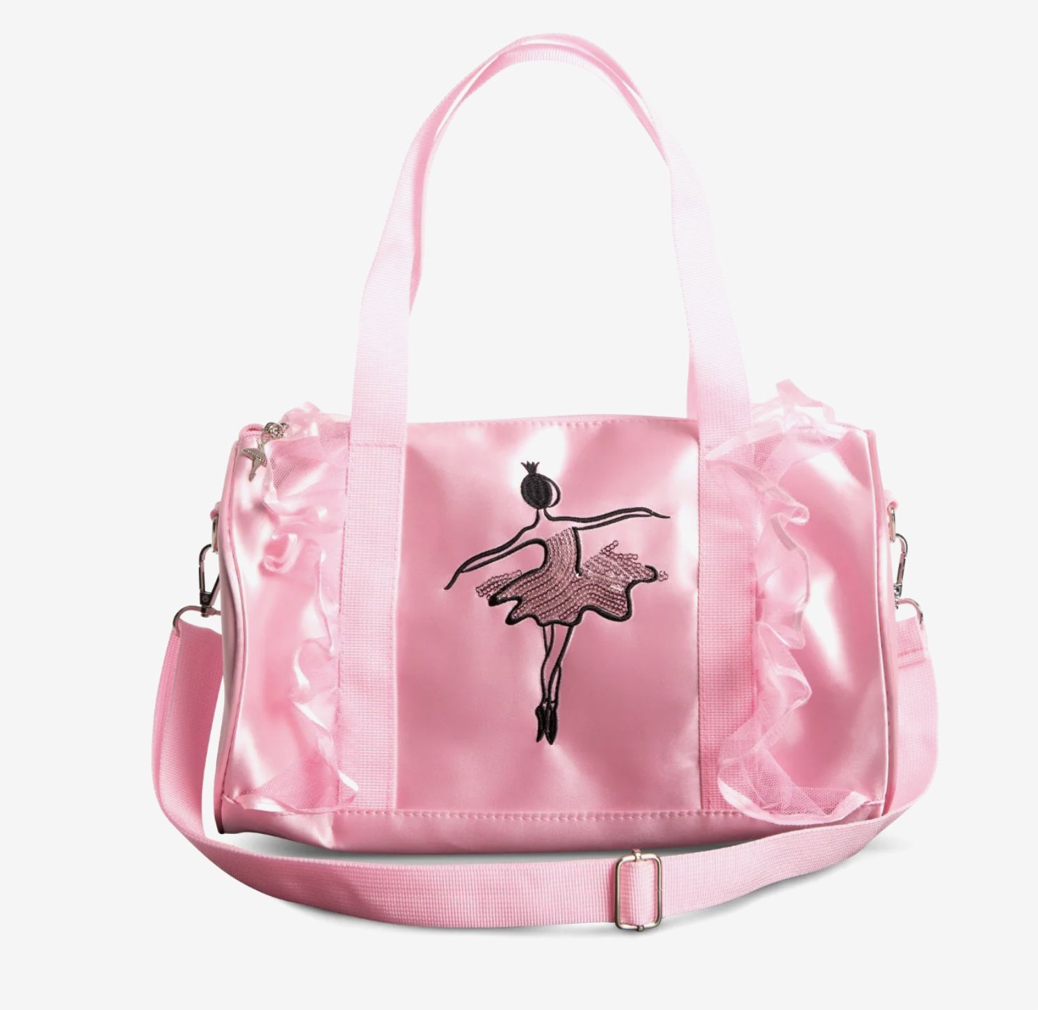 Capezio: Sequin Ballerina Barrel Bag, Color: Pink