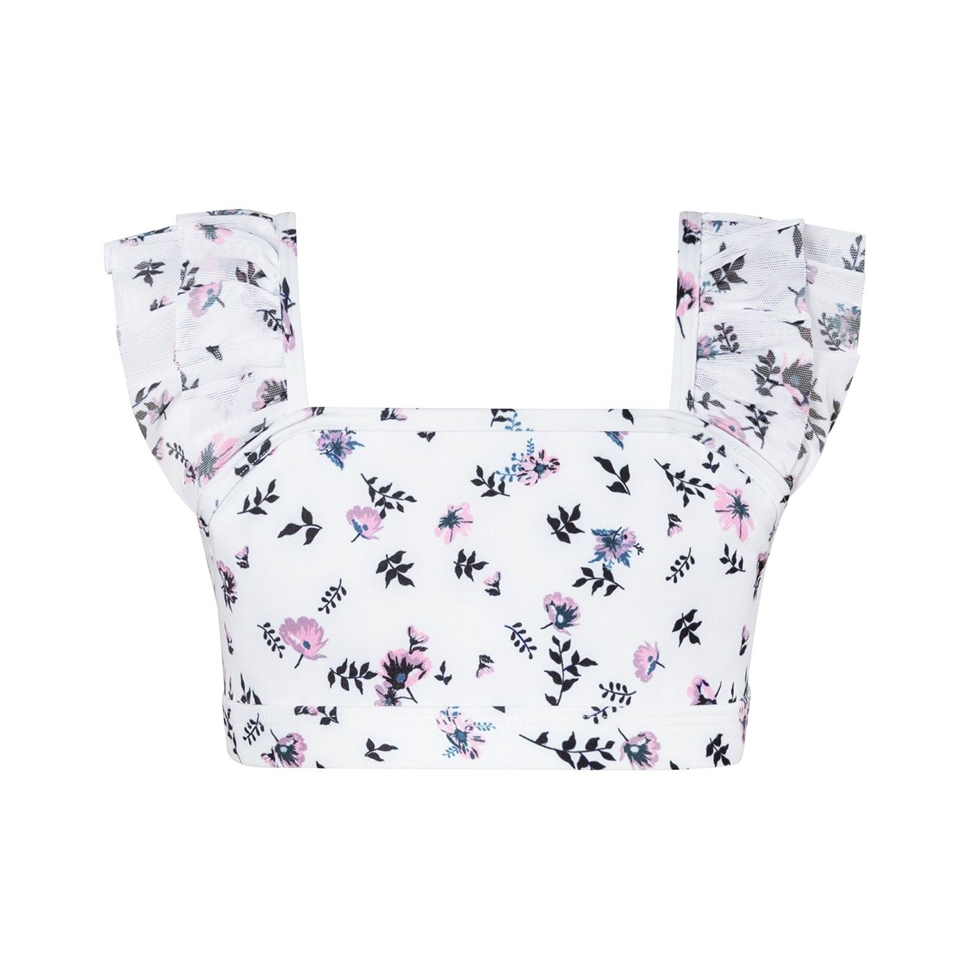 Energetiks: Ruby Crop Top - Youth, Color: Fleur, Size: Medium