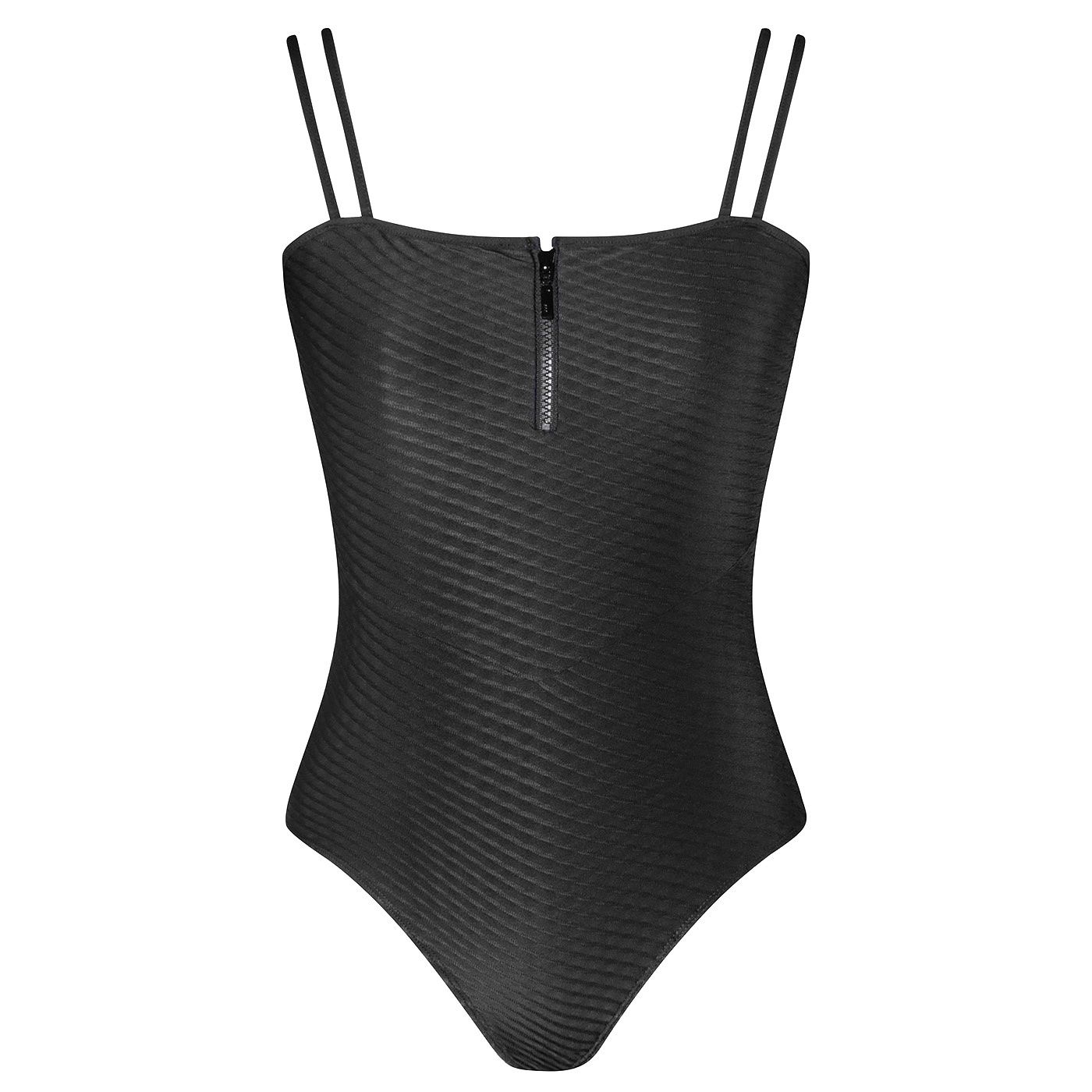 Energetiks: Kara Zip Camisole Leotard - Adult, Color: Black Texture, Size: XXX-Small