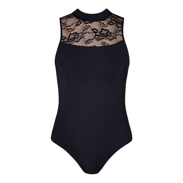 Energetiks: Scarlett Lace Leotard - Adult, Color: Black, Size: X-Small