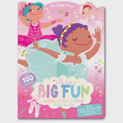 Girl Nation: Little Book of Big Fun Activity Book | Pretty Ballerinas