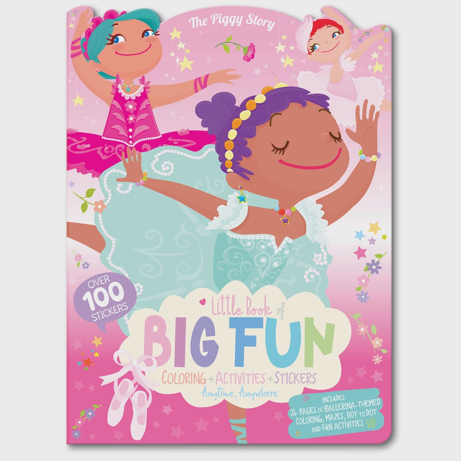 Girl Nation: Little Book of Big Fun Activity Book | Pretty Ballerinas, Design: Pretty Ballerina