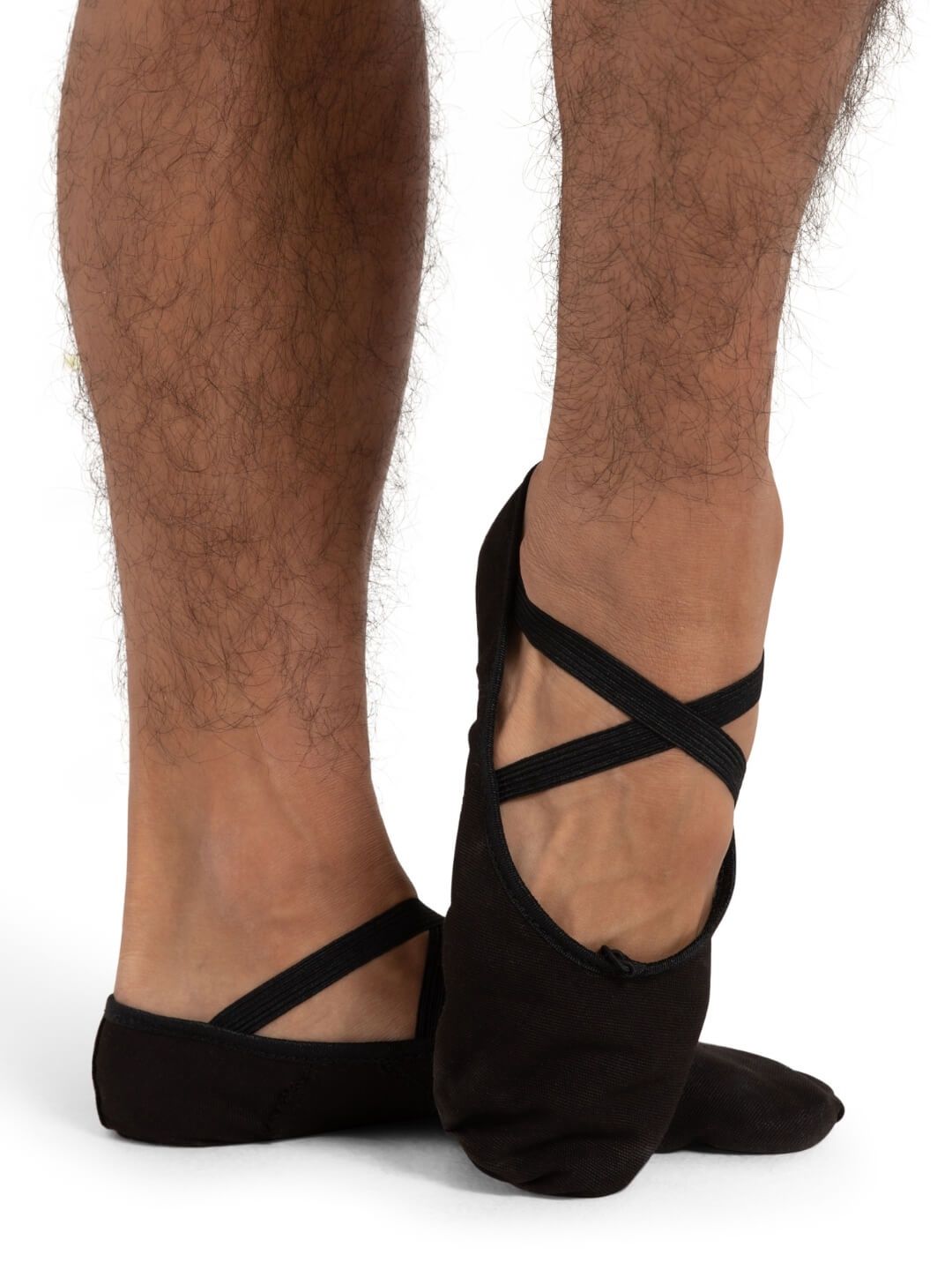 Capezio: Romeo Canvas Ballet Shoe - Men&#39;s, Color: Black, Size: 9.5, Width: M