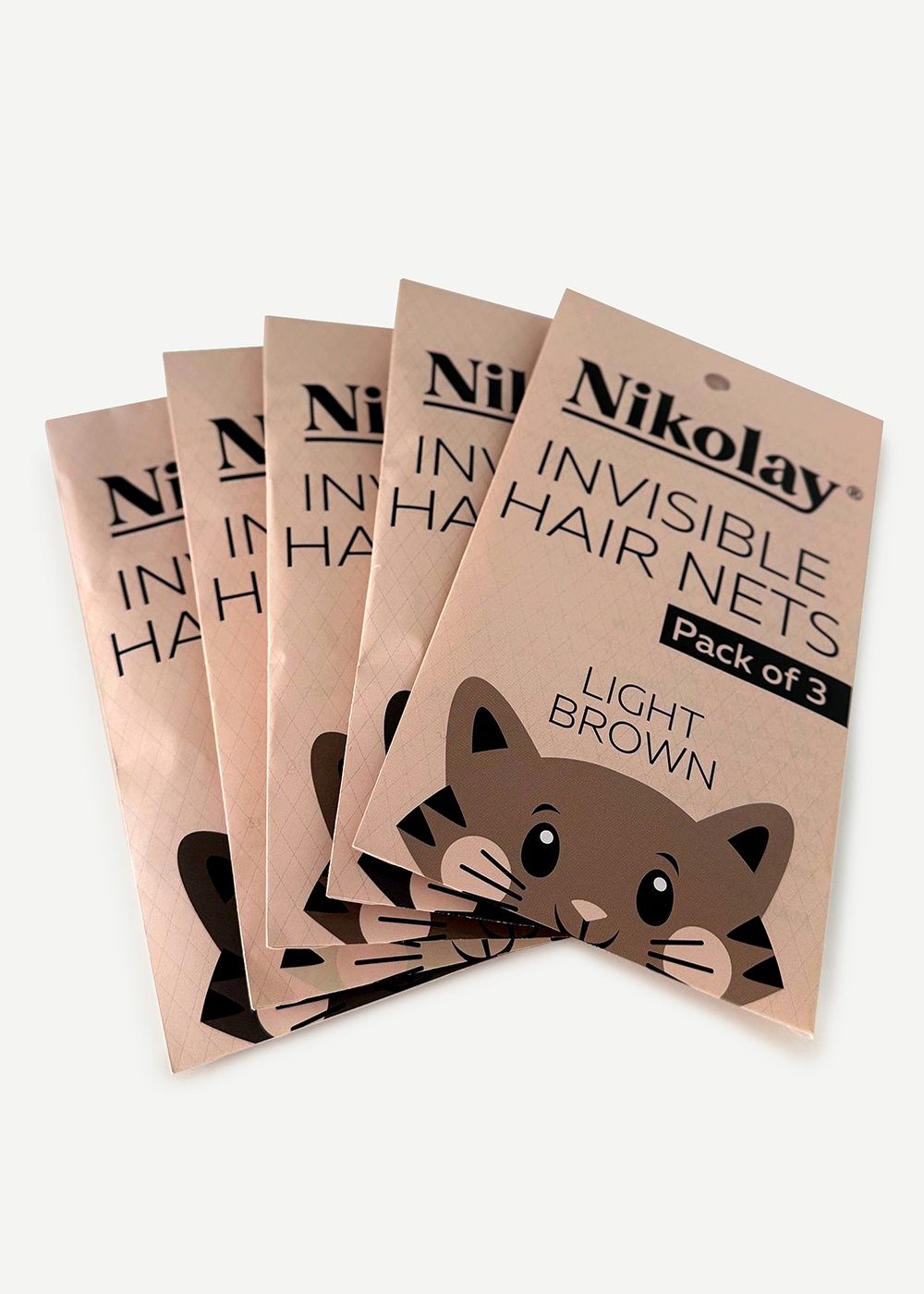 Nikolay: Invisible Hair Nets (pack of 3)