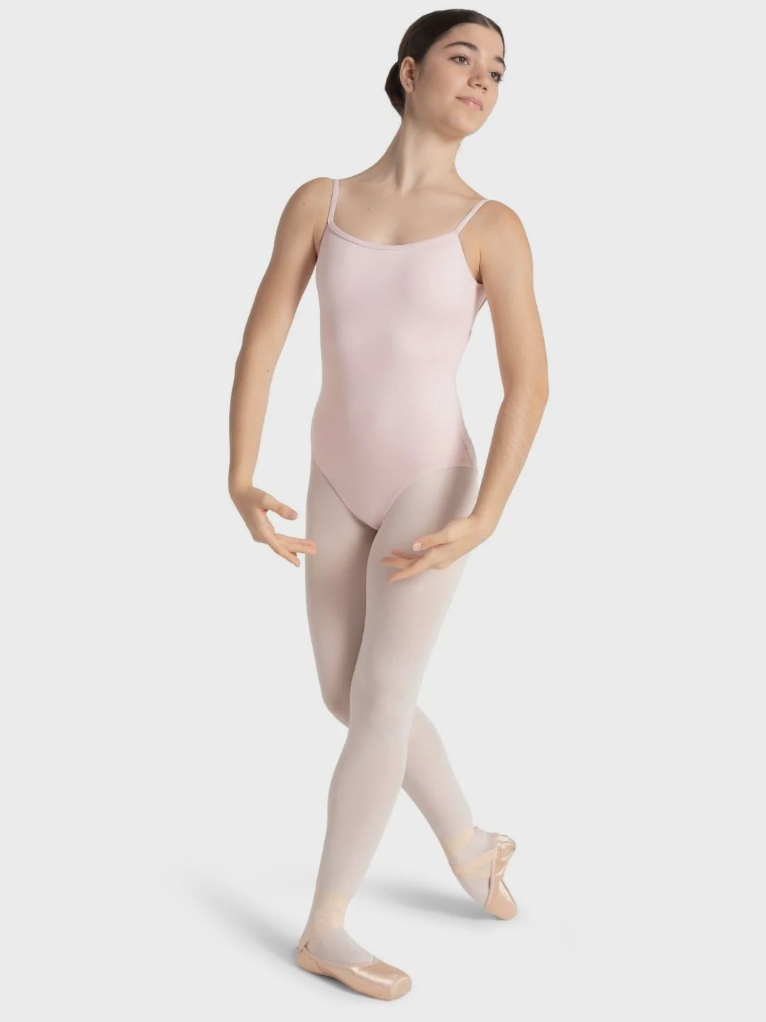 Capezio: Strappy Back Camisole Leotard - Adult, Color: Pink, Size: Large