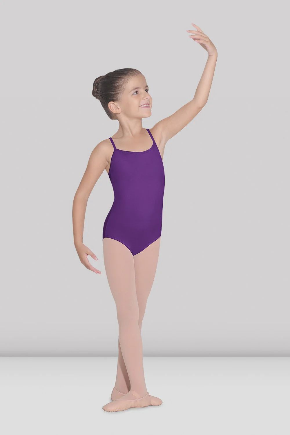 Bloch: Parem Camisole Leotard - Youth, Color: Aubergine, Size: 6X-7
