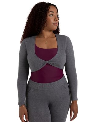 Capezio: Cropped Pinch Sweater - Adult