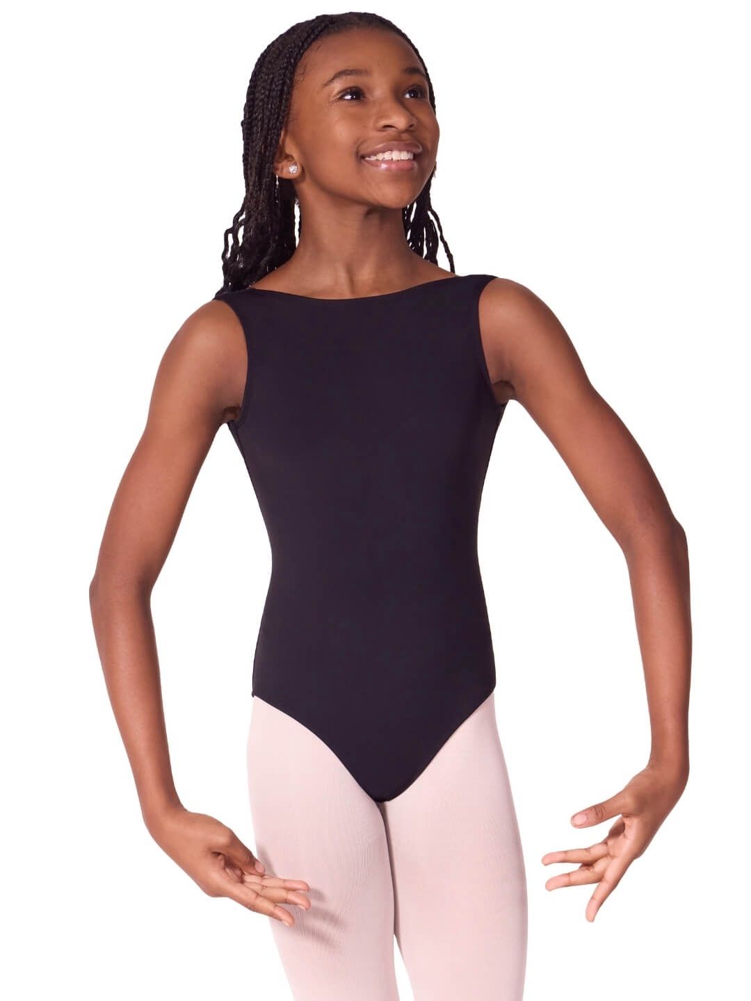 Capezio: Soft Elegance Boatneck Leotard - Tween