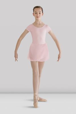 Bloch: Prisha Short Sleeve Skirted Leotard - Youth