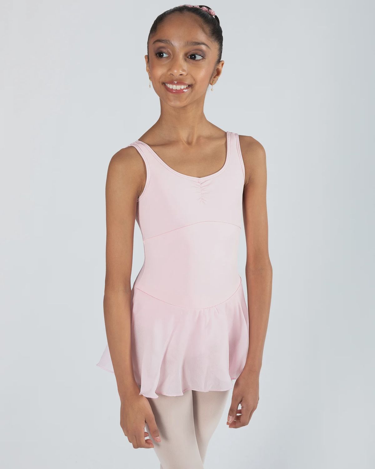 Energetiks: Ashley Leotard with Skirt - Youth, Color: Candy Pink, Size: X-Small