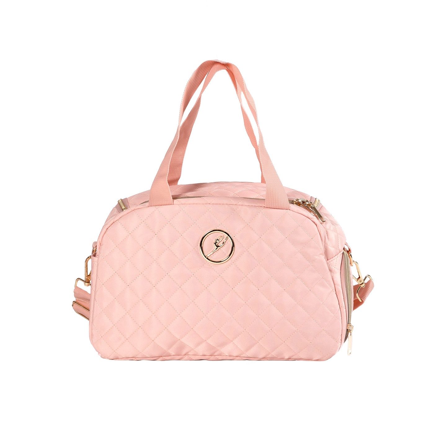 Energetiks: Nova Quilted Dance Bag - Small, Color: Pink Champagne
