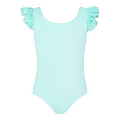 Energetiks: Emery Frill Sleeve Leotard - Youth