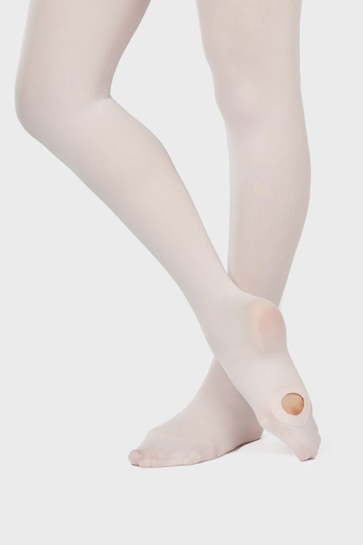 RP Collection: Seamless Toe Convertible Dance Tights, Color: RP Pink, Size: Small/Medium