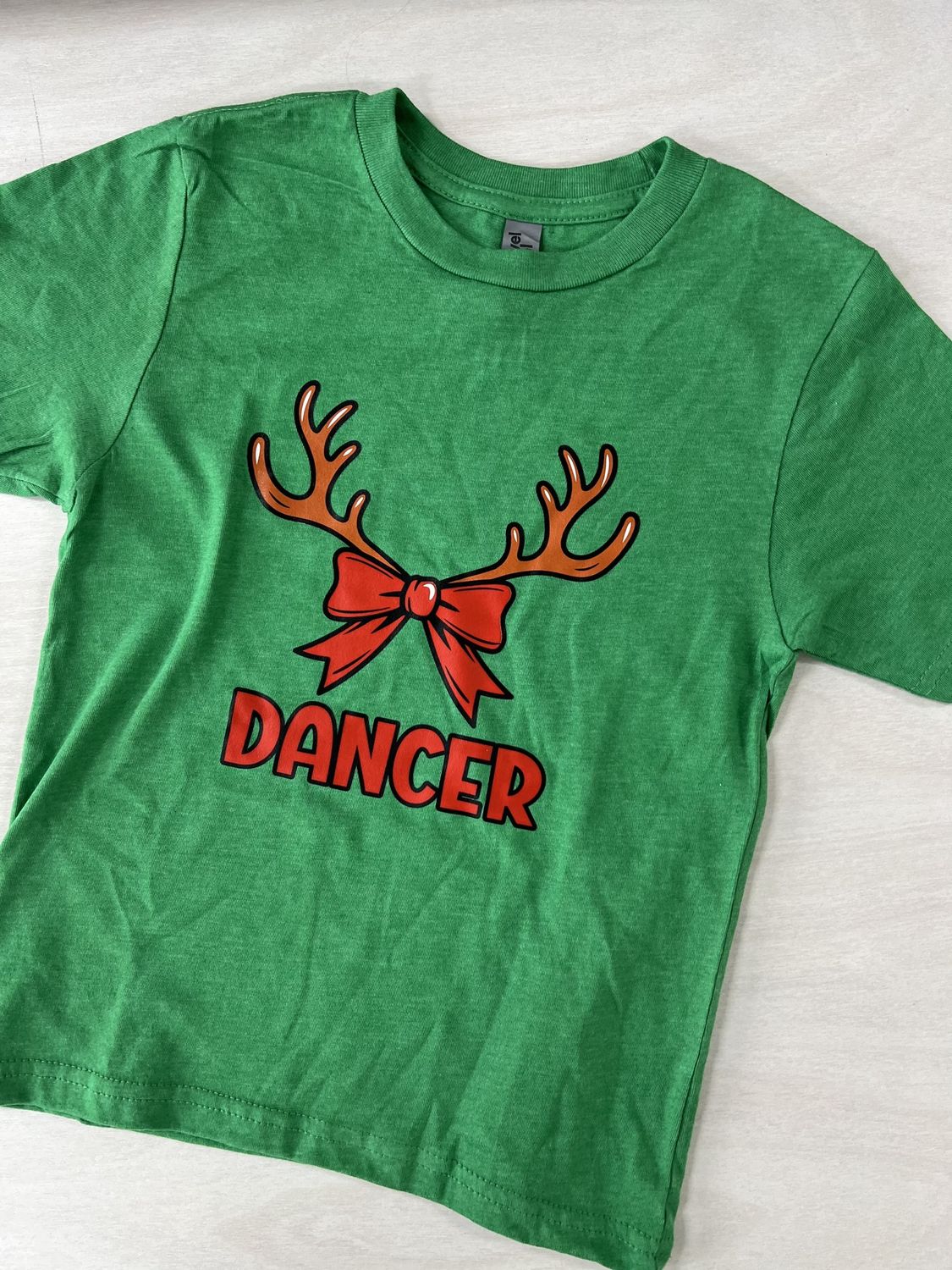 The Barre: T-Shirt - Reindeer &quot;Dancer&quot; (Youth)