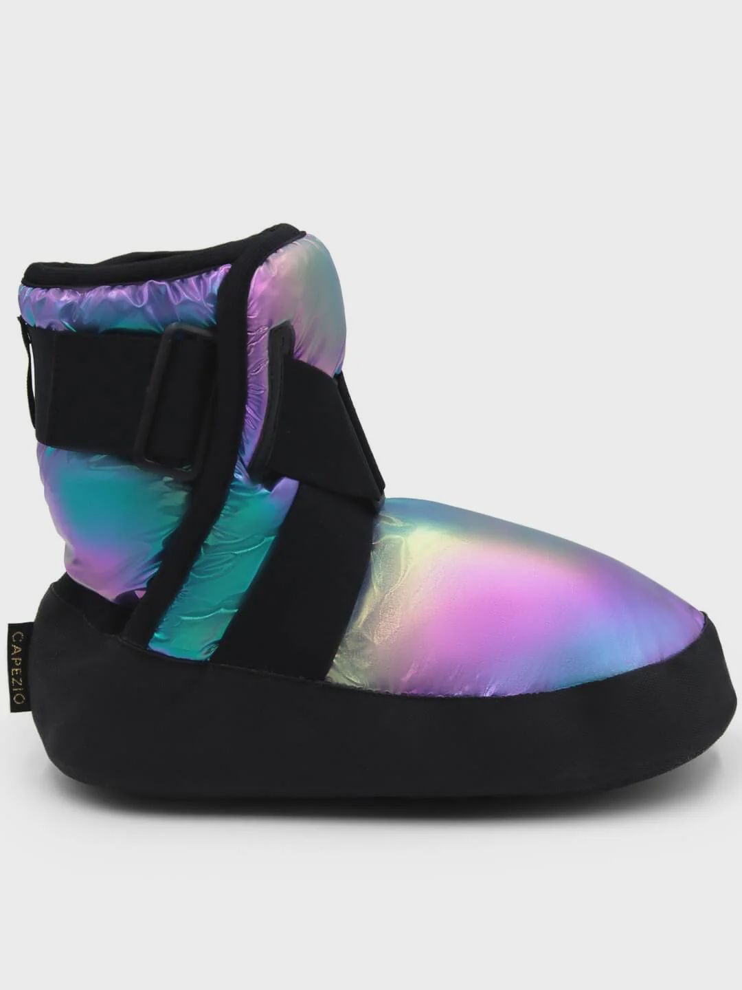 Capezio: Glam Warmup Bootie, Color: Metallic Rainbow, Size: X-Small