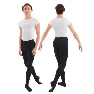 Eurotard: Performance Microfiber Convertible Tights - Men