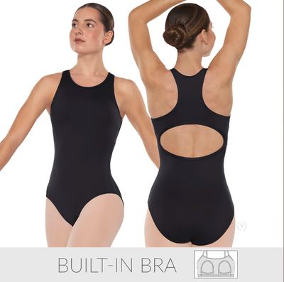 Eurotard: Microfiber Racerback Tank Leotard - Adult