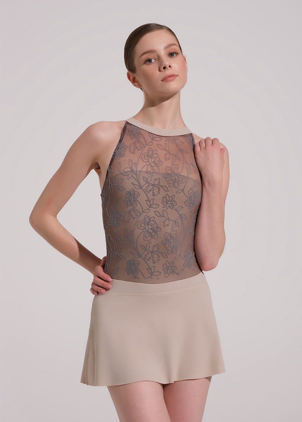 Nikolay: Anya Skirt, Color: Pebble, Size: XX-Small