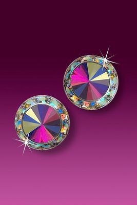 Glamour Goddess: 13mm Stud Earrings