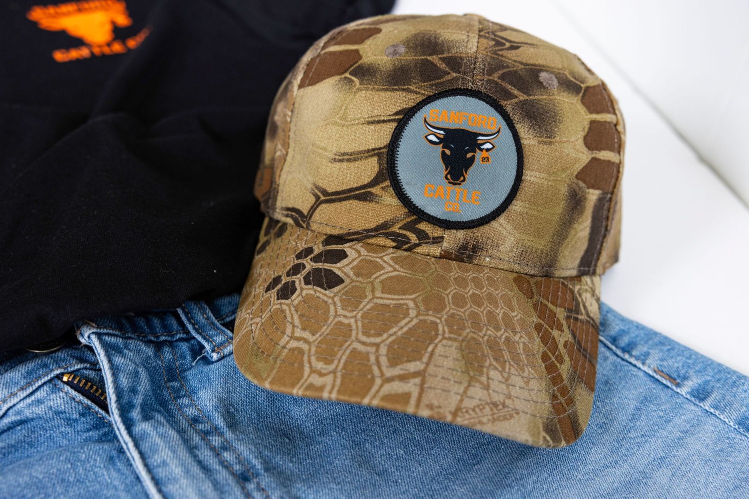 Kryptec Tan Camo with Logo Patch