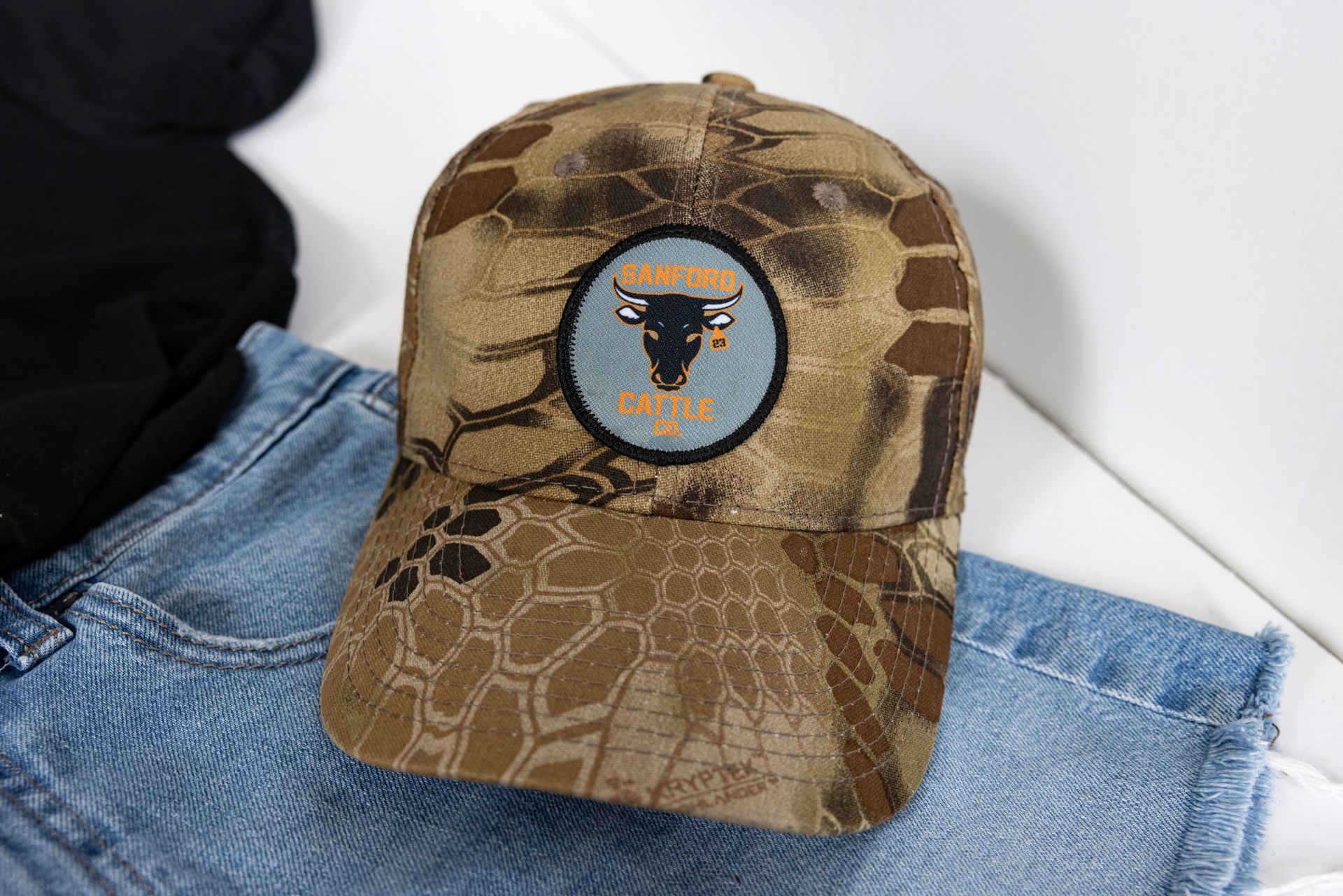 Kryptec Tan Camo with Logo Patch