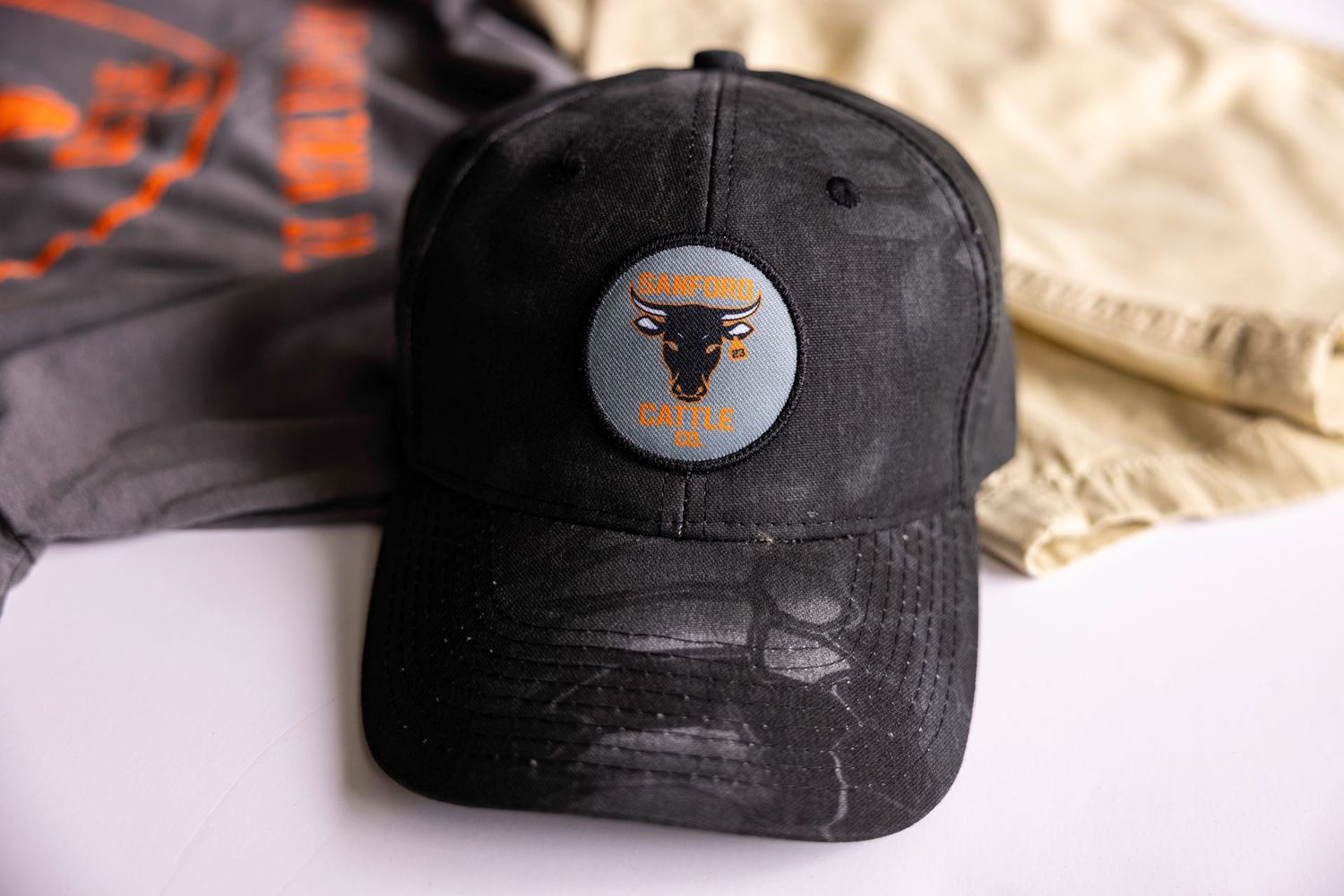 Kryptec Black Camo with Logo Patch