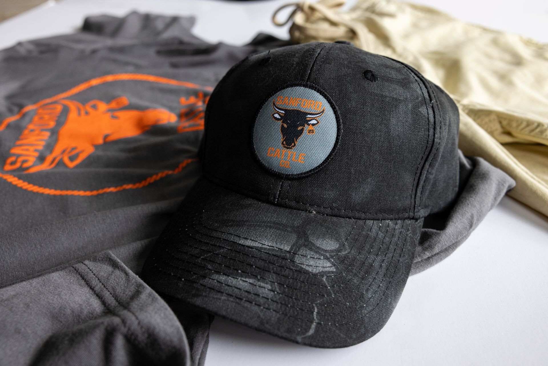 Kryptec Black Camo with Logo Patch