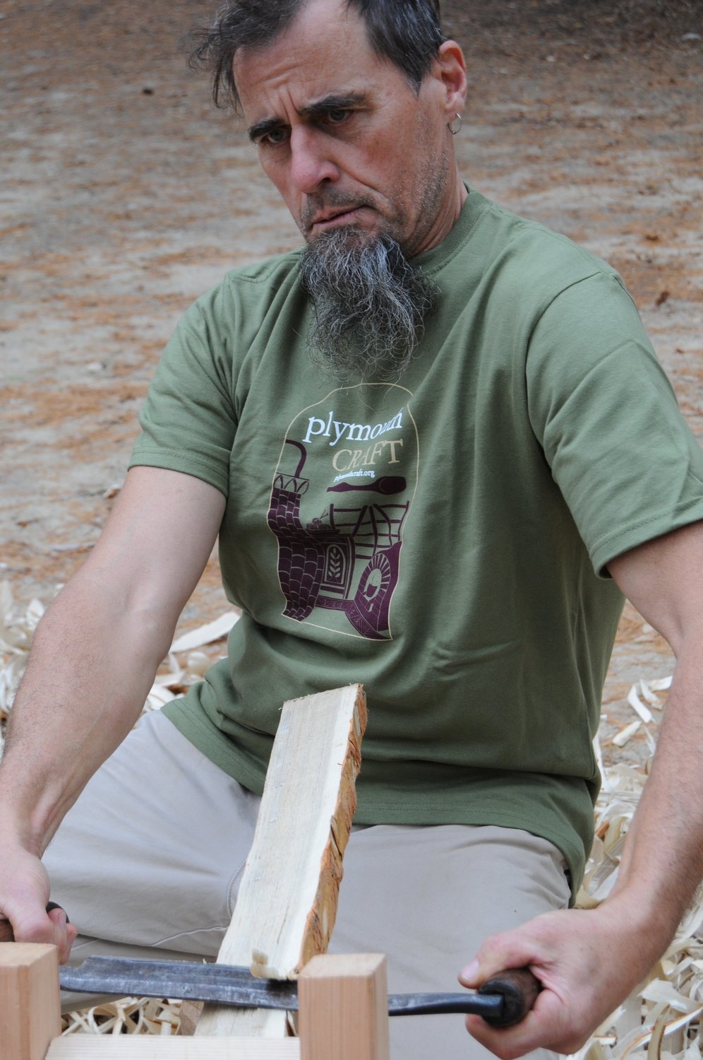 Plymouth CRAFT T-shirt -- Size X-Large