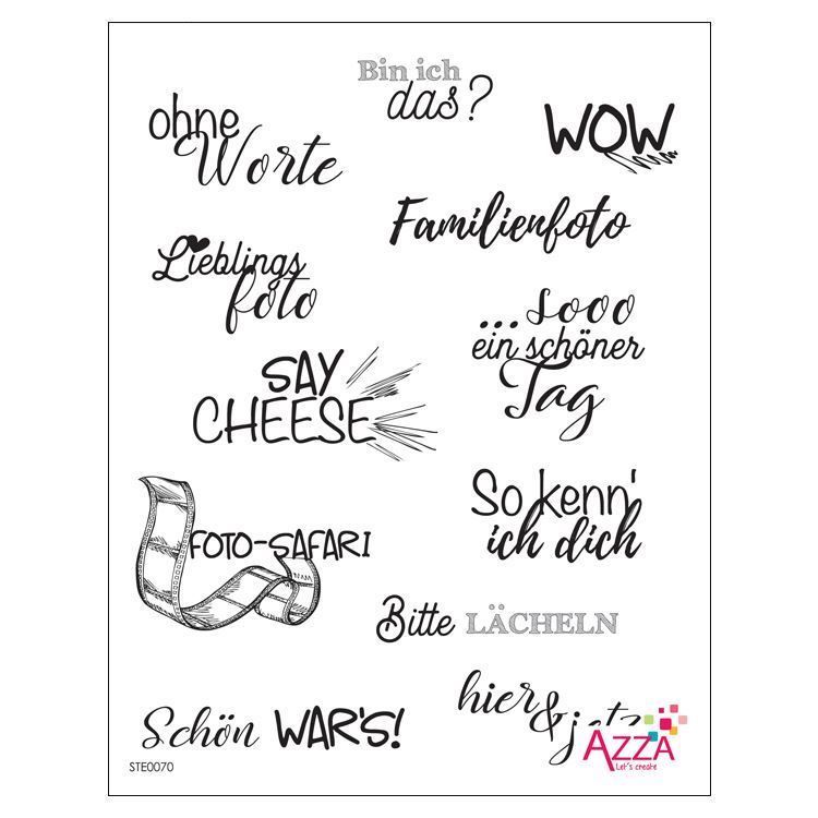 Diamantstempel &#39;Worte Momentaufnahmen&#39;