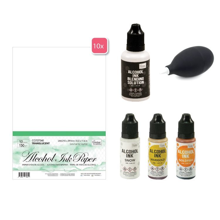 Set &#39;Die Essentiellen: Alkohol Inks&#39;