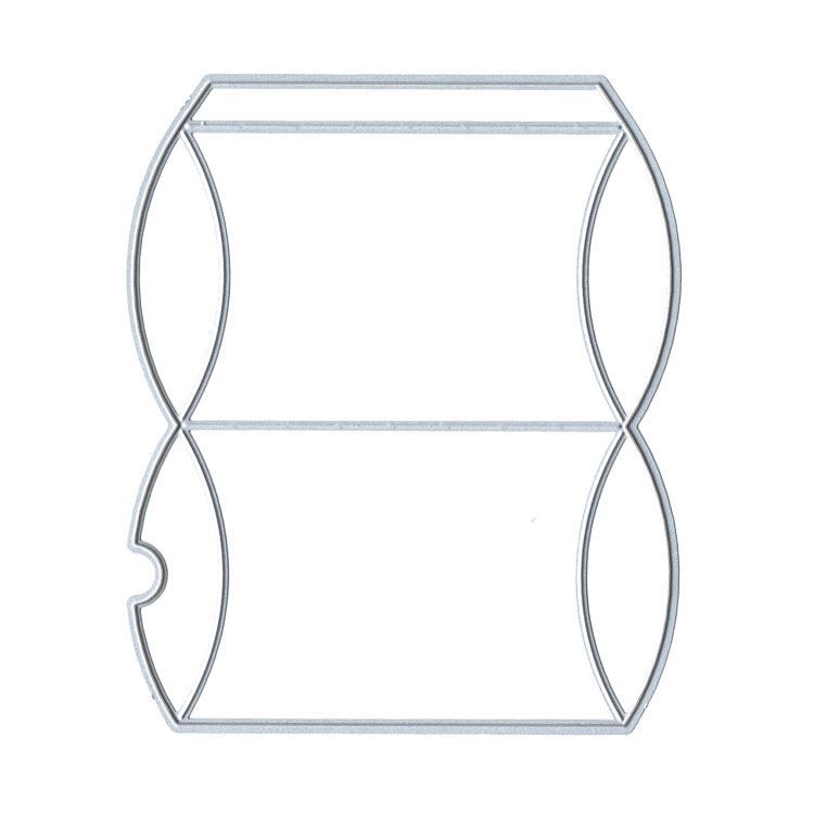 Stanzform &#39;Kissenbox&#39;
