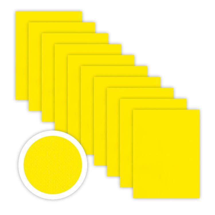 Farbiges Papier A4 236gr &#39;Ostergelb&#39; (10 Stk.)