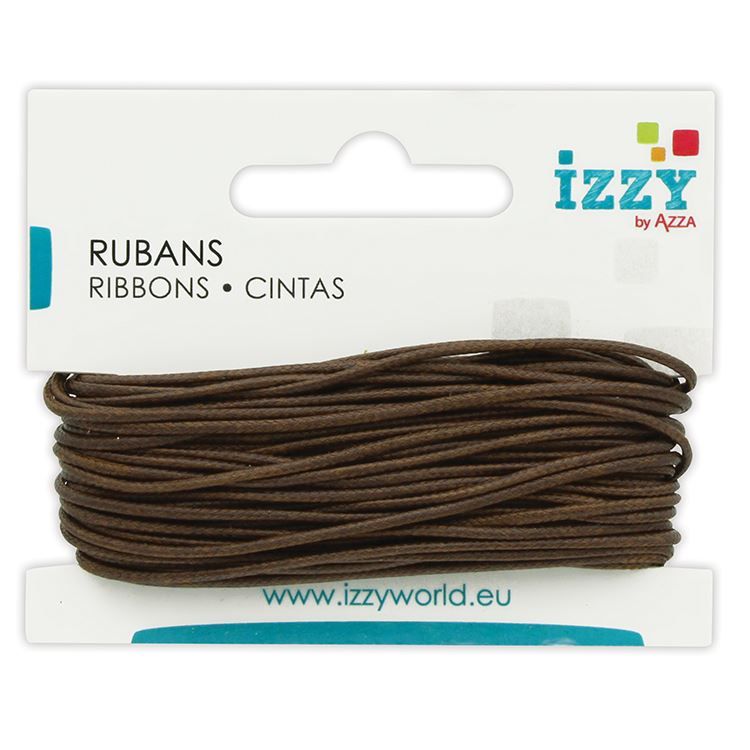 Wachskordel &#39;Braun &#39; (1mm x 10m)