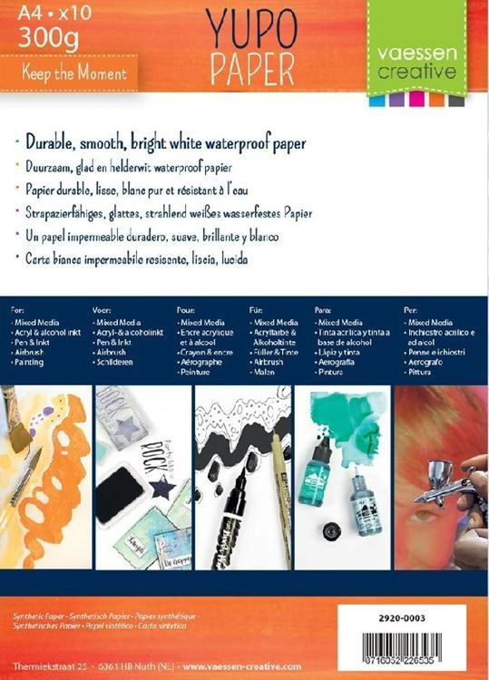 Yupo Papier A4 &#39;Weiß&#39; (10 Stk.)
