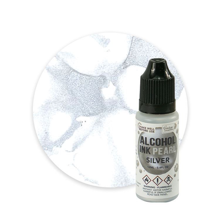 Alkohol inks &#39;Pearl Silver&#39;