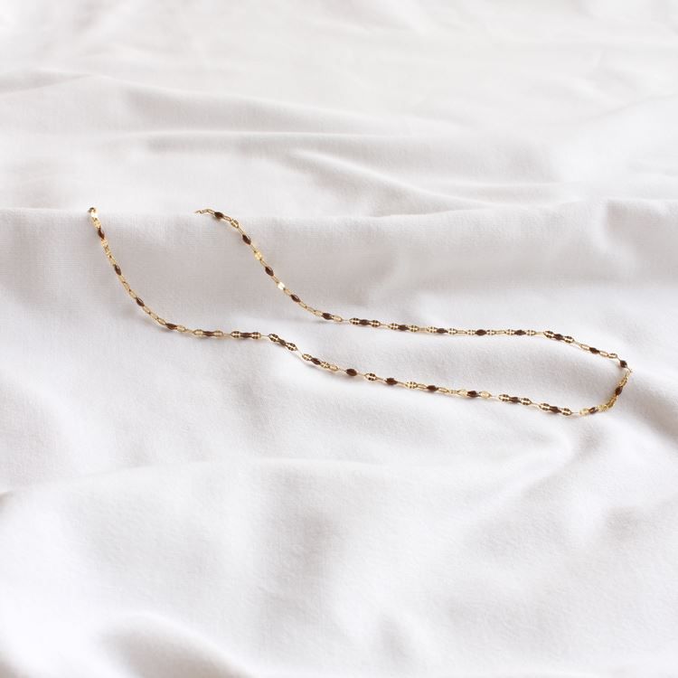 Collier Isis Brun