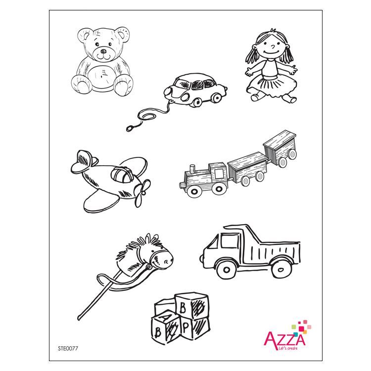 Diamantstempel &#39;Kinderspielereien&#39;