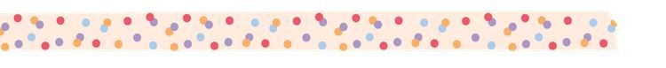 Washi-Tape 8mmx8m &#39;Konfettis&#39;