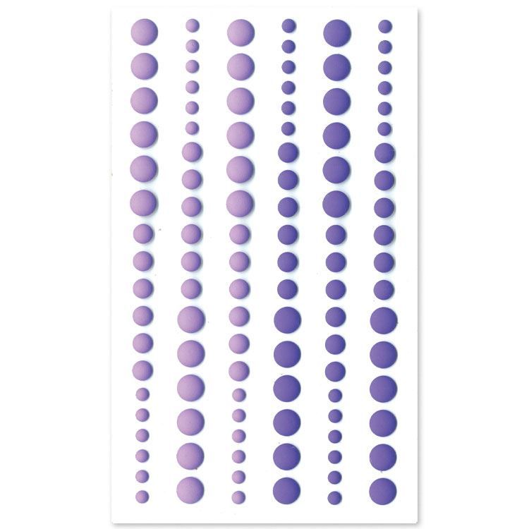 Matte Harzperlen &#39;Violett&#39;